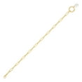 thumbnail image 6 of Freshwater Cultured Pearl Charm Paperclip Bracelet in 14K Gold, 6 of 9