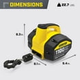thumbnail image 4 of Champion 1100 lb. Portable 120-Volt Electric Winch Kit with Pulling and Lifting Capability, 4 of 5