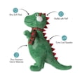 thumbnail image 4 of PetShop by Fringe Plush Dog Toy, Chill Out! Dinosaur Set, 2 pk., 4 of 7