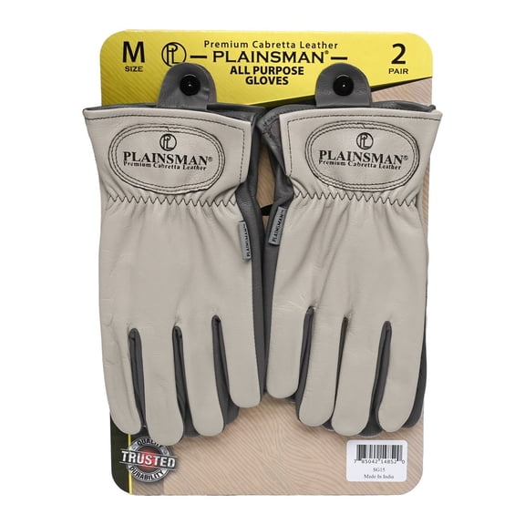 Plainsman Storm Premium Cabretta Leather Gloves - 2 Pack
