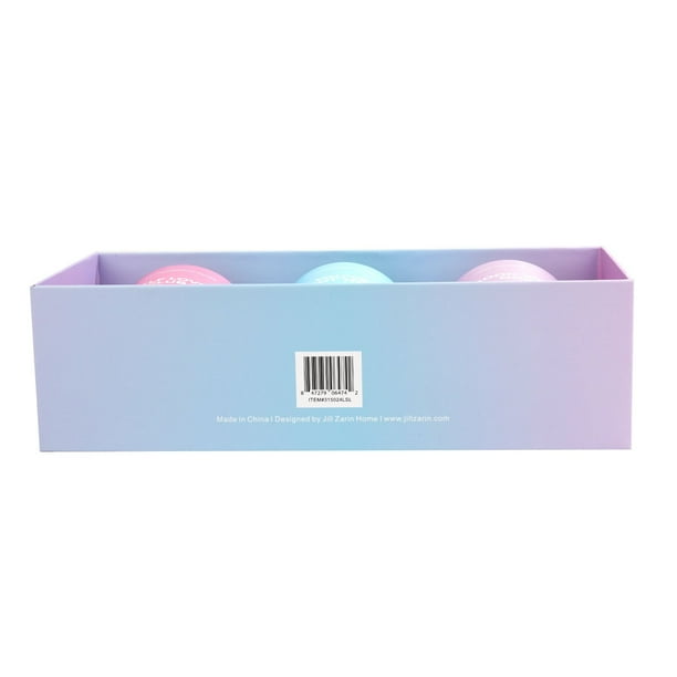 Jill Zarin Home Manifestation Candle, Set of 3, Assorted Colors