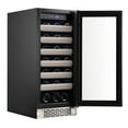 thumbnail image 4 of Whynter Elite 33-Bottle Wine Cellar, Stainless Steel, 4 of 6