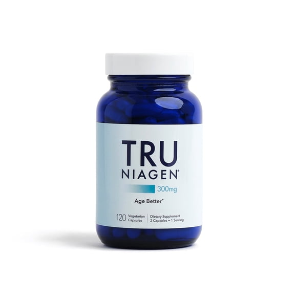 Tru Niagen 150 mg Nicotinamide Riboside Chloride Vegetarian Capsules ,120 ct.