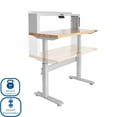 thumbnail image 3 of Seville Classics UltraHD Electric Adjustable Workbench, 48” W x 24” D x 28” to 42” H, 3 of 20