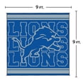thumbnail image 7 of Logo Brands Detroit Lions 106"x106" Rally Mat, 7 of 8