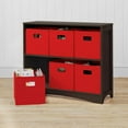 thumbnail image 2 of RiverRidge Horizontal Bookcase with 6 Bins, Assorted Shelf and Bin Colors, 2 of 6