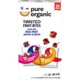 thumbnail image 1 of Pure Organic Twisted Fruit Bites, Snack Variety Pack, 0.71 oz., 24 pk., 1 of 8