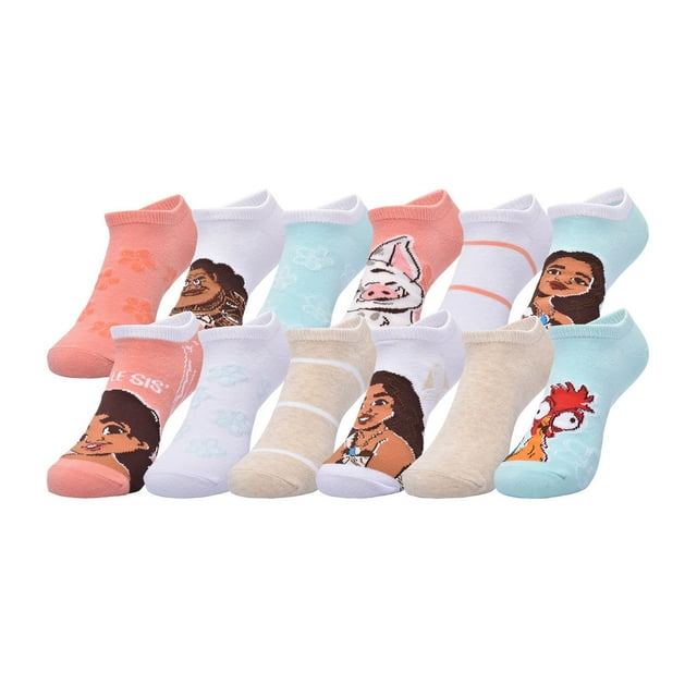 Character Girls 12-Pack No-Show Sock