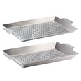 thumbnail image 1 of Tramontina 2-Piece Outdoor Roasting Grill Pan Set, 1 of 2
