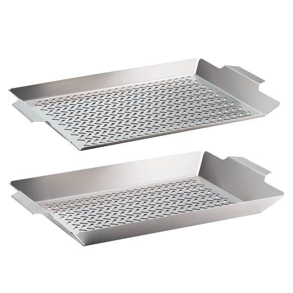 Tramontina 2-Piece Outdoor Roasting Grill Pan Set