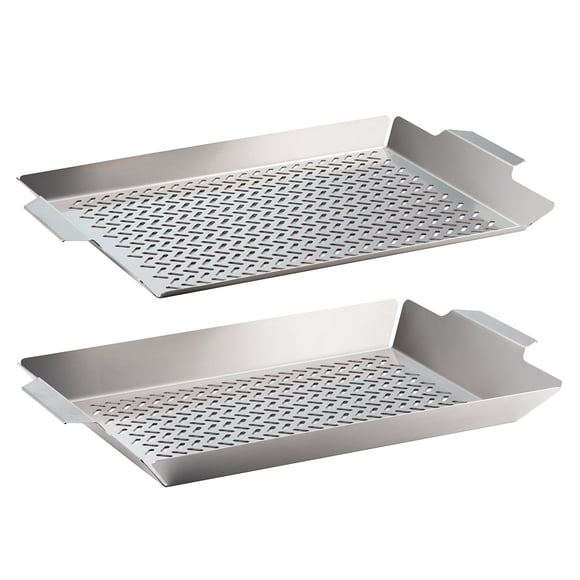 Tramontina 2-Piece Outdoor Roasting Grill Pan Set