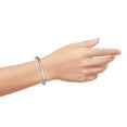 thumbnail image 3 of High Polished Hollow Bangle Bracelet in 14K Gold, 3 of 8