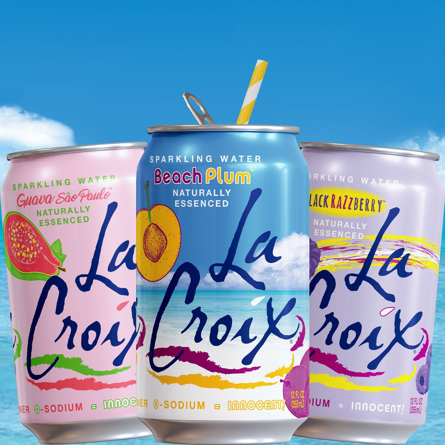 LaCroix Black Razz Berry Sparkling Water Variety Pack (12 fl. oz