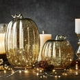thumbnail image 2 of Member's Mark Pre-Lit Mercury Glass Pumpkins (Set of 2), 2 of 5