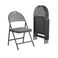 thumbnail image 1 of COSCO SmartFold Padded Fabric Folding Chair, Single and 4 Pack, 1 of 9