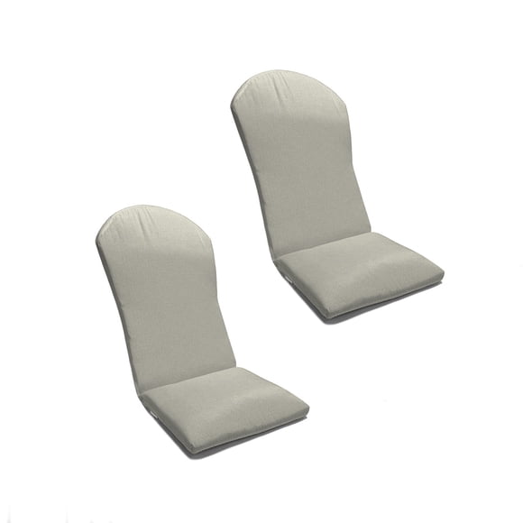 Outdoor 19.5" x 49.5" Adirondack Chair Cushions, Set of 2