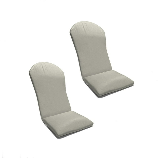 Outdoor 19.5" x 49.5" Adirondack Chair Cushions, Set of 2