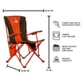 thumbnail image 3 of Logo Brands Cleveland Browns Hard Arm Chair, 3 of 6