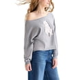 thumbnail image 6 of Aeropostale Women's Off-The-Shoulder Sweater, 6 of 6