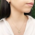 thumbnail image 4 of Saint Christopher Medallion Pendant Necklace in 14K Gold, 4 of 5