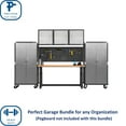 thumbnail image 2 of Seville Classics UltraHD® 6-Piece Steel Garage Cabinet Storage Set With Height Adjustable Workbench, 12 Feet Wide, 2 of 17