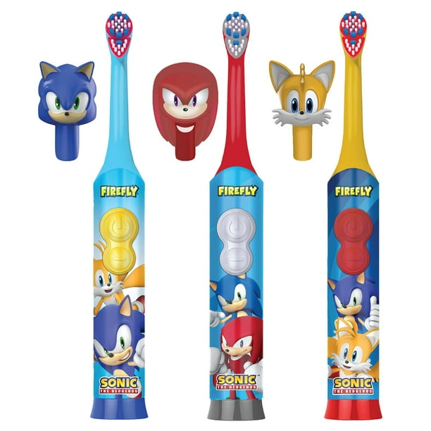 Firefly Kids Clean N' Protect Rainbow High Toothbrush, Soft Bristles Anti Slip Grip Handle Battery Included Ages 3 1 Count