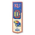thumbnail image 1 of YouTheFan Kansas Jayhawks 6"x19" 3D Stadium View Banner, 1 of 6