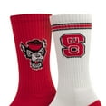 thumbnail image 3 of North Carolina State Wolfpack Adult 2-Pack Crew Socks, 3 of 3