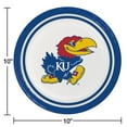 thumbnail image 2 of Collegiate Round Paper Plates, 10", 85 ct., Choose Your Team, 2 of 6