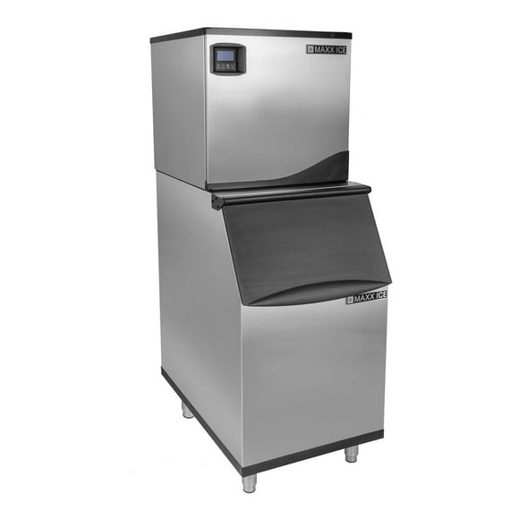 MAXX ICE 373 lbs. Full Dice Cubes Modular Ice Machine