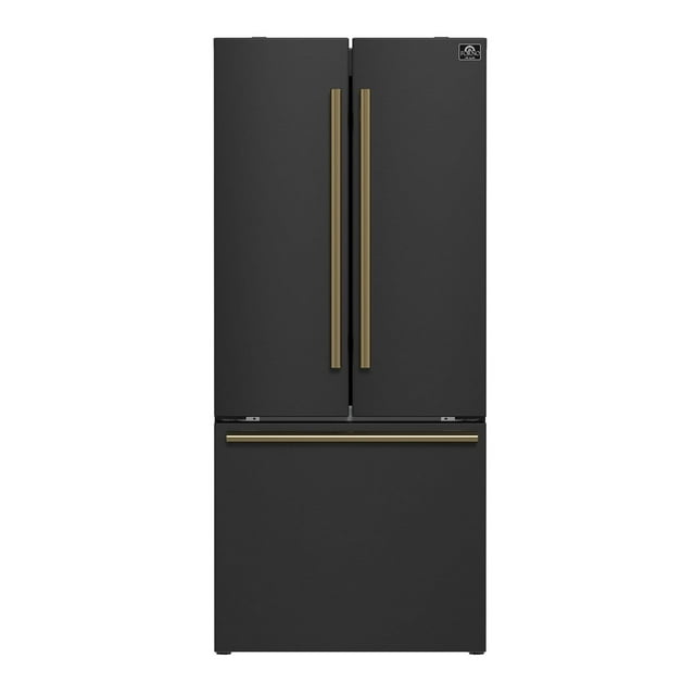 Gallipoli 17.5 cu. ft. French Door Refrigerator with Bottom Freezer