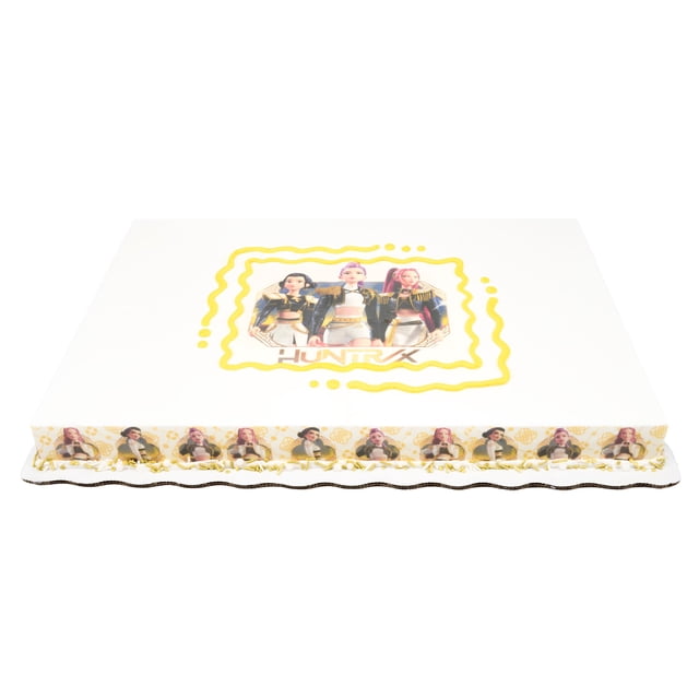 K-Pop Demon Hunters Full Sheet Cake