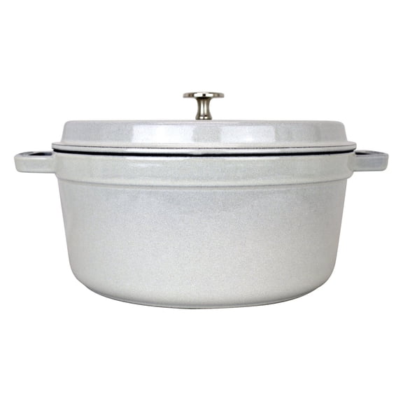 Staub Round Cast Iron Dutch Oven, 5.5 qt