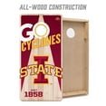 thumbnail image 3 of YouTheFan Iowa State Cyclones 2'x4' Cornhole Board Set, 3 of 6