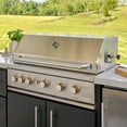 thumbnail image 2 of Range 9' Outdoor Kitchen Island w/ Grill & Refrigerator, 2 of 17