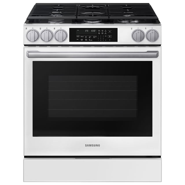 Samsung Bespoke 6.3 cu. ft. Smart Slide-In Gas Range w/ Air Fry Max