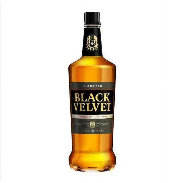 Black Velvet Imported Canadian Whisky, 80 Proof 1 L