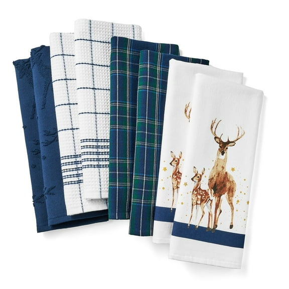 Member's Mark 8-Piece Holiday Kitchen Towel Set
