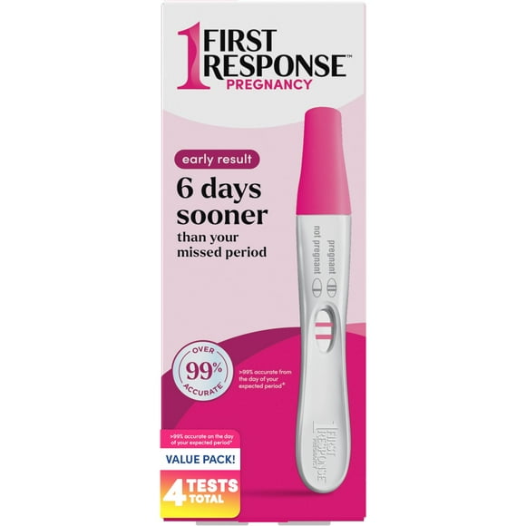 First Response Early Result Pregnancy Test, 4 ct., 2 pk.