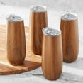 thumbnail image 4 of Member's Mark 14oz. Stainless Steel Insulated Flute Tumblers with Lids, 4 Pack, Choose Color, 4 of 5