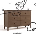 thumbnail image 7 of Storkcraft Rio 6 Drawer Dresser, Choose Color, 7 of 9