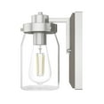 thumbnail image 8 of Hunter Devon Park with Clear Glass Bathroom Vanity Wall Light Fixture, 8 of 8