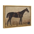 thumbnail image 1 of Emil Volkers - Brauner im Stall Traditional Canvas Print by Oliver Gal Prints, 1 of 4