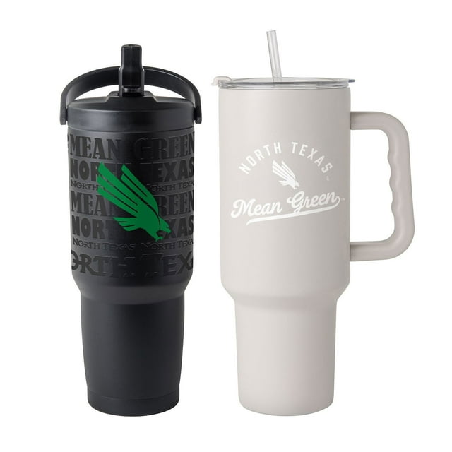 Logo Brands North Texas Eagles Stainless Steel Tumbler Set