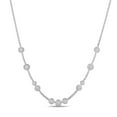 thumbnail image 1 of 11.20 CT. TW Round Cut Diamond Floral Necklace in 18K Gold, 1 of 6
