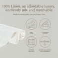 thumbnail image 2 of Over&Back Washed Linen Table Runner, 2 of 7