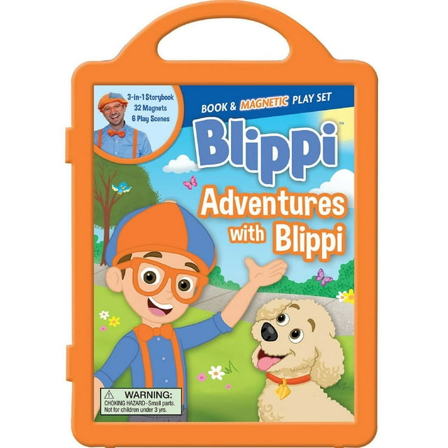 Magnetic Play Set: Blippi, Adventures with Blippi, Mixed Media