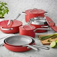 thumbnail interactive-video image 1 of Member's Mark 11-Piece Modern Ceramic Cookware Set, 1 of 20