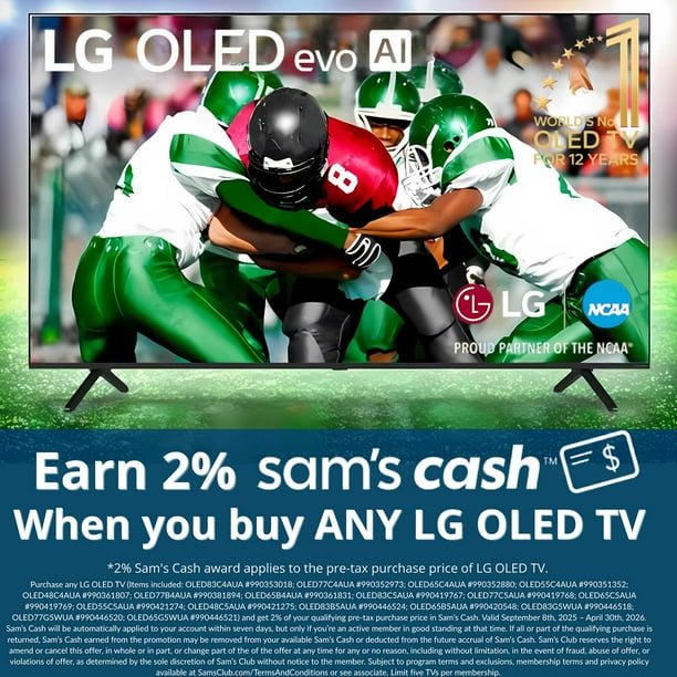 LG 65” Class C4 Series OLED Smart TV - Samsclub.com