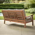 thumbnail image 5 of Sonoma Lane Catalina Teak Sofa Set with Sunbrella Fabric, 5pc, 5 of 12